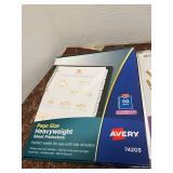 Sheet Protectors and Binder Dividers