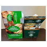 Starbucks and Green Mountain K-Cups