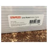Bulk Index Cards