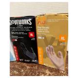 XL and Large Disposable Gloves