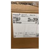 Cryovac CT Film CT306P - 22in x 2910ft, 90 Gauge Vacuum Packaging Film