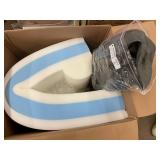 Rainn Pet Dog Rain Coat - Grey with Paw-Print Lining