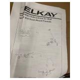 Elkay GN05L2 Single Control Faucet - Deck/Wall Mount - Chrome Finish - 1.5 GPM