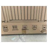 Cumbor Safety Gate 29.7-40.6 in Pressure Mount Walk-Thru Auto-Close (Stair & Door)