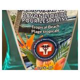 Wish Ultra Antibacterial Liquid Hand Soap - Tropical Beach 13.5 FL OZ (400 mL) - 4-Pack