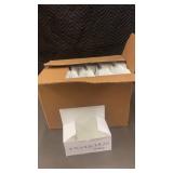 Case of 250 Lunch Boxes 8.75 x 4.25 x 4.25 inches