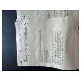 Framed Serigraph Place Jacques Cartier by Littorio Del Signore 37.5x43.5 with Certificate