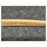 Vintage Glass Bowls, Baldwin Brass Candle Holders, and VTG Eyeglasses with Ray Ban Case