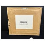 M. Scott Framed Oil Painting Tranquility 13x14.75 Landscape