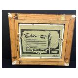 VTG Louisiana Bayou Oil Painting by Chas R. Handford, Framed 12.5x14.5 Inch