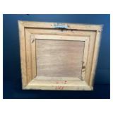 Cooper Signed Framed Beach Landscape Oil Painting 15x17