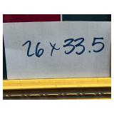 Alexander Chen Signed Eiffel Tower Lithograph Framed Art 26x33.5 Inches W/ COA & APPRAISAL