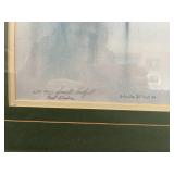 Pair of Annette Hartzell Limited Edition Puffin Art Prints, Signed and Numbered