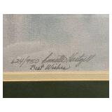 Pair of Annette Hartzell Limited Edition Puffin Art Prints, Signed and Numbered