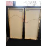 Pair of Annette Hartzell Limited Edition Puffin Art Prints, Signed and Numbered