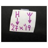 Gun-Britt Lawurn Signed 1988 New Sweden Poster Forsaken Bicycle 27x19 in