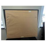 Framed Michel Delacroix Print, Signed, Sailboat Regatta Scene, 31x36 Inches