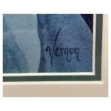 Vernon Framed Floral Artwork 27x32 Inches