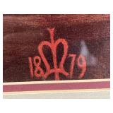 Framed Print of the Painting "Cherry Ripe" by Sir John Everett Millais - Popular Ad for Pear