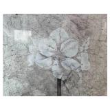 Framed Floral Watercolor Print by B.J. Zhang 35x21 Inches