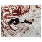 Signed Ayse Balci "Tree of Life" Distorted Mixed Media 5x7 Artwork in Frame