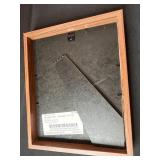 Signed Ayse Balci "Tree of Life" Distorted Mixed Media 5x7 Artwork in Frame