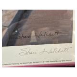 Framed Shari Hatchett Signed Print Sunday Morning 26x33 Inches