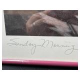 Framed Shari Hatchett Signed Print Sunday Morning 26x33 Inches