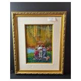 Littorio Del Signore Framed Serigraph 