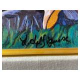 Littorio Del Signore Framed Serigraph 