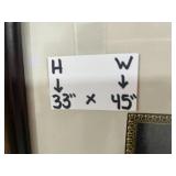 Large Framed Print by G. Sheridan Knowles, 33x45 Inches, Patriotic Children and Dog Scene