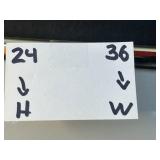 Framed John E. Bradley Print Early Birds 24x36 Art with Ducks