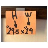 Lenore Beran Signed Limited Edition Collector Print Flutist Dream Framed 29.5x29