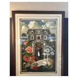 Charles Wysocki Limited Edition Print Home Is My Sailor 1536/2500 Framed 36x26 w COA Documentation