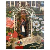 Charles Wysocki Limited Edition Print Home Is My Sailor 1536/2500 Framed 36x26 w COA Documentation