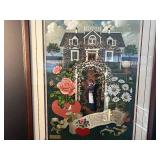 Charles Wysocki Limited Edition Print Home Is My Sailor 1536/2500 Framed 36x26 w COA Documentation
