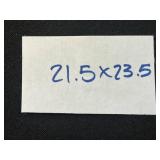 Limited Edition Kerman Serigraph Cafe Scene Framed Artwork 21.5x21.5