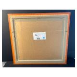 Limited Edition Kerman Serigraph Cafe Scene Framed Artwork 21.5x21.5