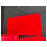 Set of Red Velvet Coin/Jewelry Display Trays and Inserts