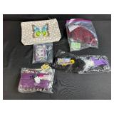 Collection of Cosmetic Bags, Pouches, and Assorted Accessories
