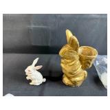 VTG Easter Rabbit Decor and Decorative VTG Egg Collection