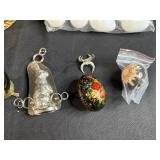 VTG Easter Rabbit Decor and Decorative VTG Egg Collection