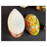VTG Easter Rabbit Decor and Decorative VTG Egg Collection