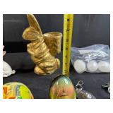 VTG Easter Rabbit Decor and Decorative VTG Egg Collection