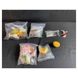 Collection of Vintage Easter Ornaments and Figurines