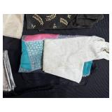 Assorted Vintage Gloves, Scarves, and Small Handbags Collection