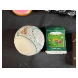 Collection of Holiday and Novelty Ornaments Including Hallmark Keepsake and Vintage Pieces