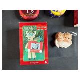 Collection of Holiday and Novelty Ornaments Including Hallmark Keepsake and Vintage Pieces