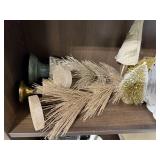 Assorted Holiday Decorations and Plastic Tableware Collection