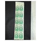 Collection of Vintage U.S. Postage Stamp Sheets and Blocks